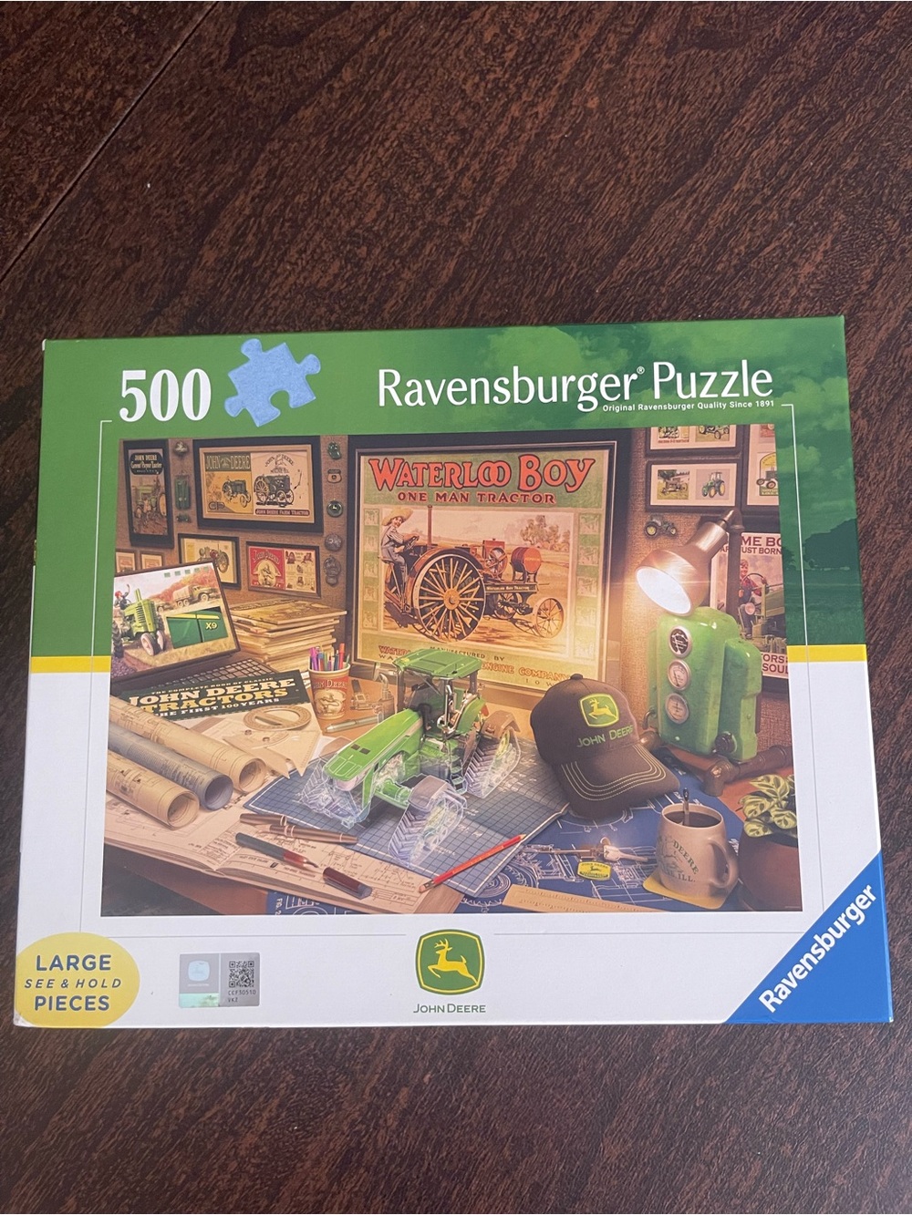 NWT Ravensburger 300 Large Piece Format Puzzle  John Deere Tractor 🧩 puzzle